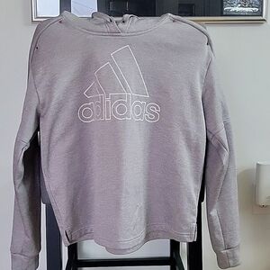 Adidas, Climawarm, Gray, Hoodie Size Large, EUC